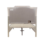 Kaitlyn Eastern King Bed W/Led & Storage - Leatherette & Champagne