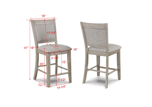 Fulton Counter Height Chair White Oak