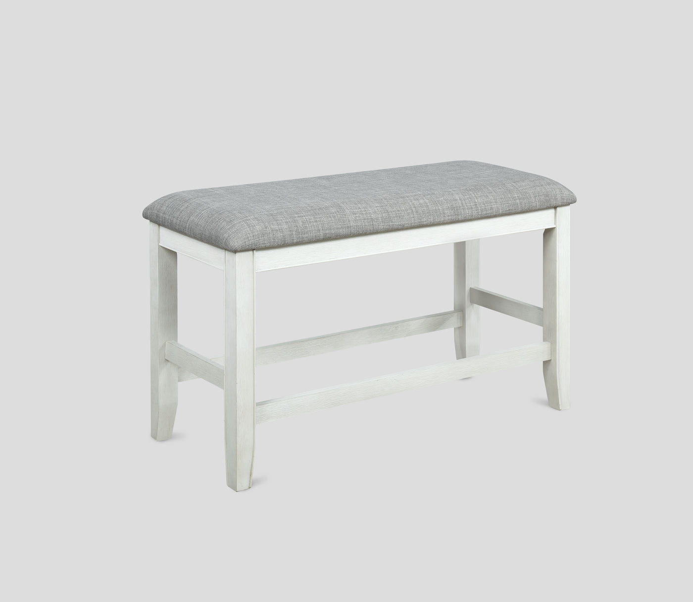 Fulton Counter Height Bench White