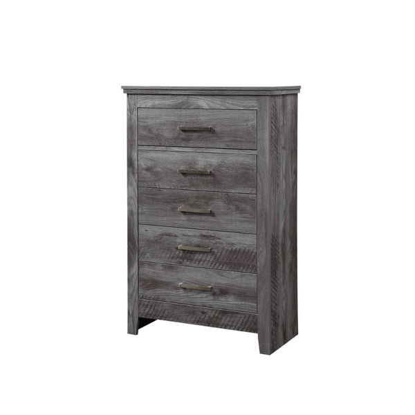 Vidalia 5-Drawer Chest – Rustic Warmth, Modern Practicality