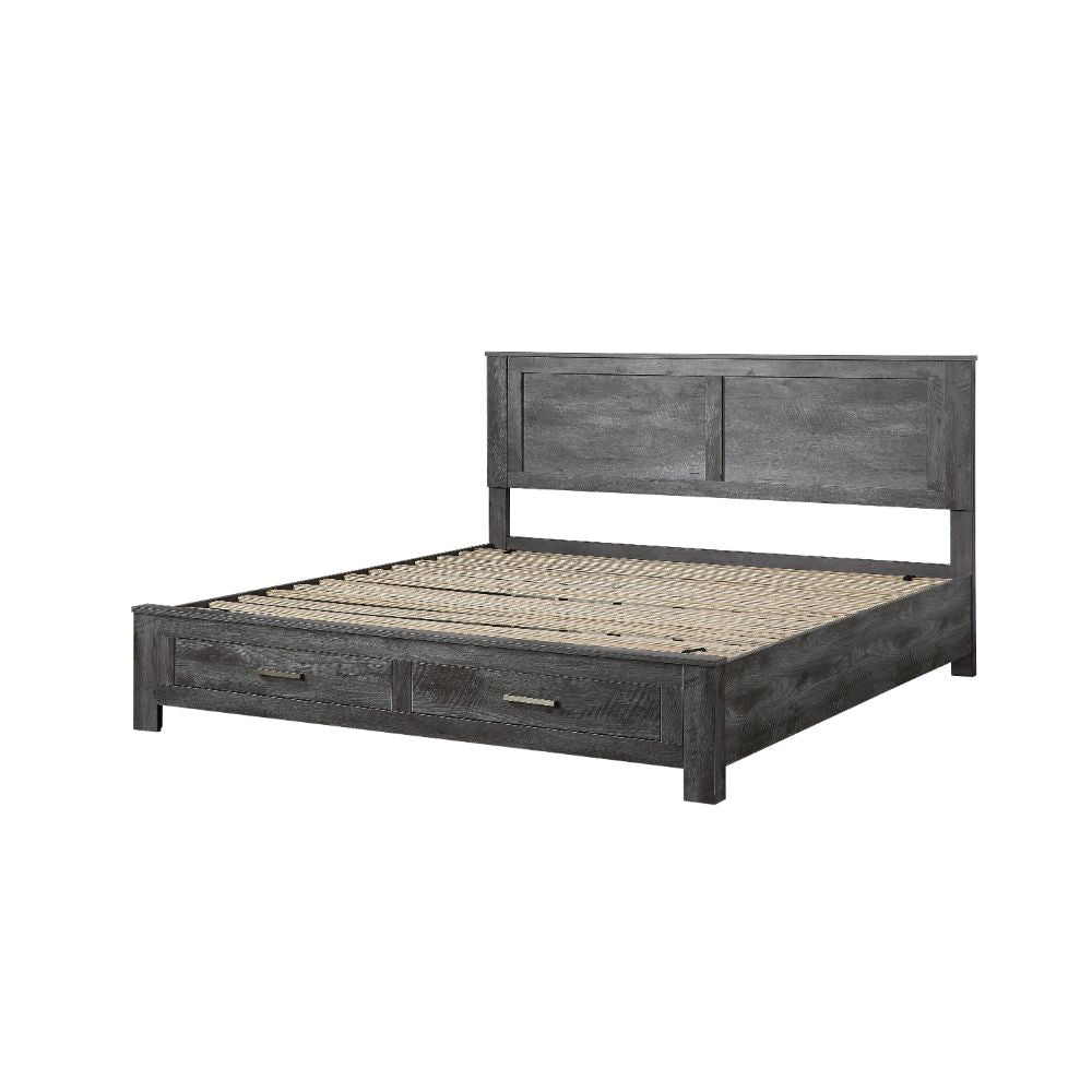 Cama Queen Vidalia con 2 cajones
