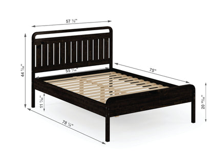 Round Over Platform Bed