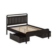 Round Over Platform Bedroom Set A