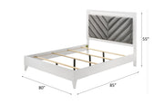 Cama tapizada Chelsie