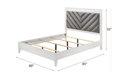 Cama tapizada Chelsie
