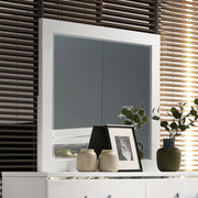 Espejo rectangular Chelsie de 94 cm de largo x 104 cm de alto