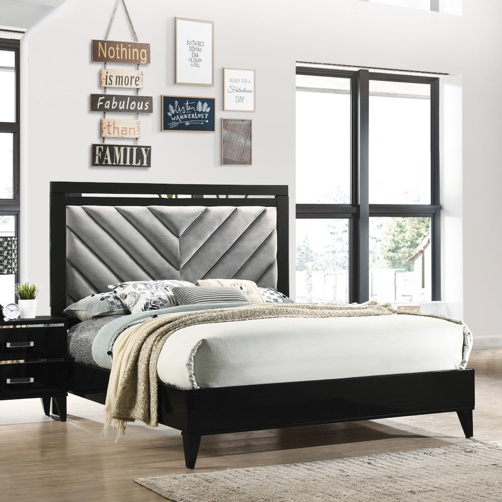 Cama tapizada Chelsie