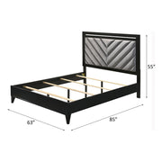 Cama tapizada Chelsie