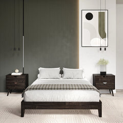 No Headboard Platform Bedroom Set A