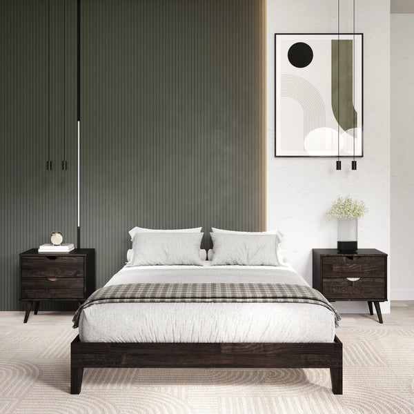 No Headboard Platform Bedroom Set A