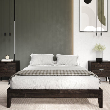 No Headboard Platform Bedroom Set B