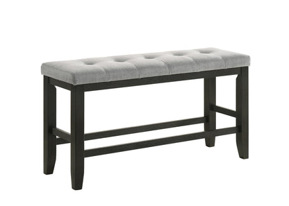 Bardstown Counter Height Bench Wheat Charcoal