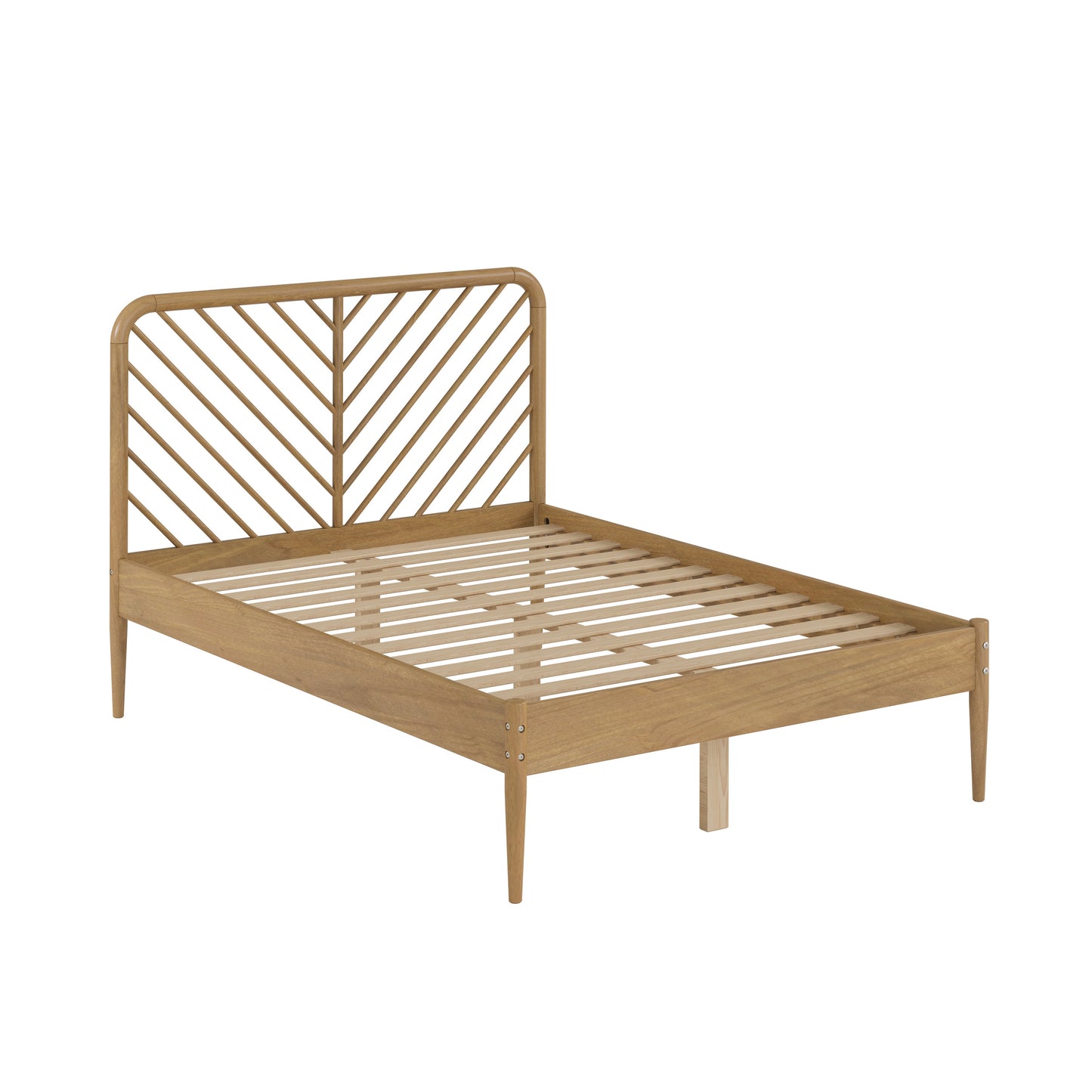 Diagonal Round Platform Bed