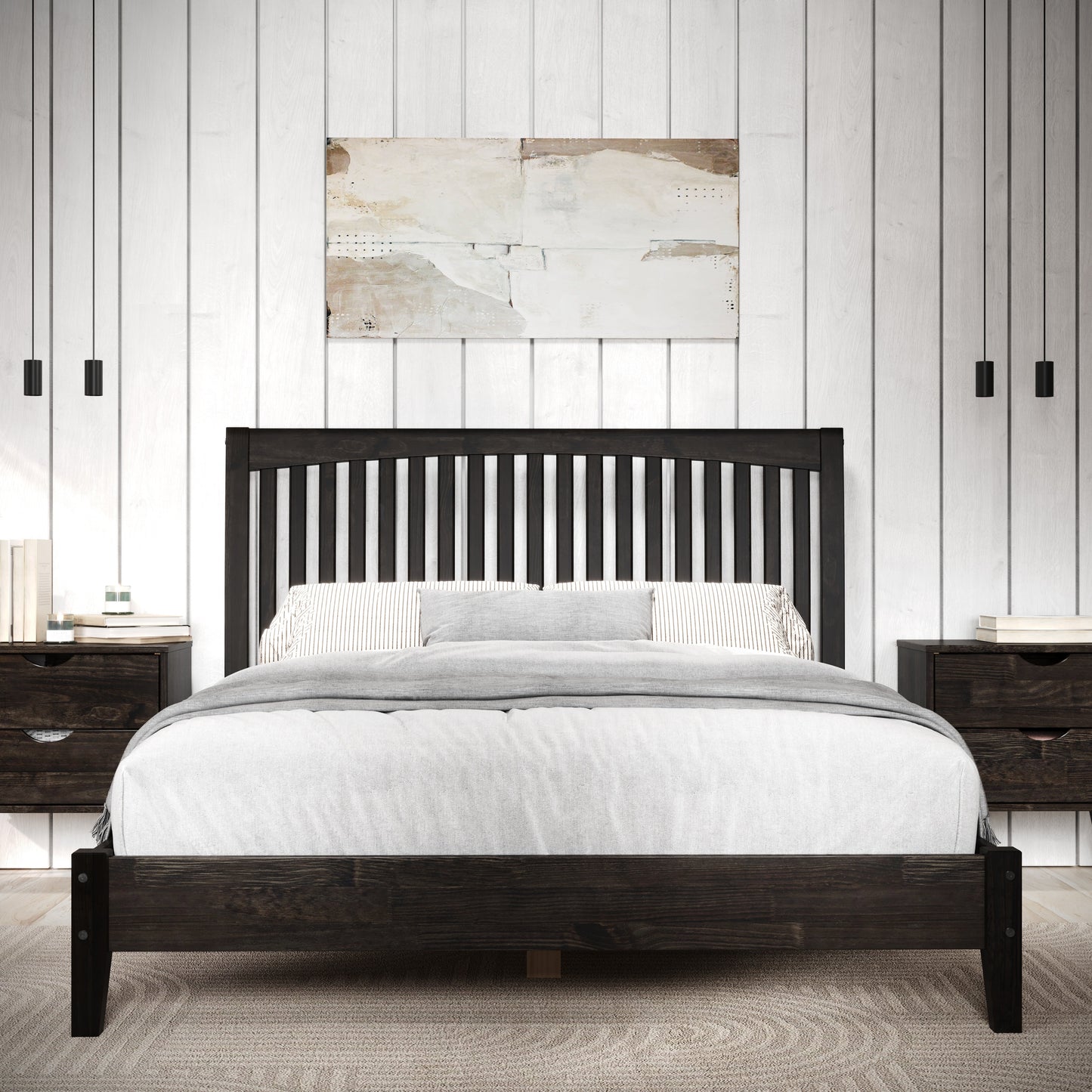 Low Bed Bedroom Set B