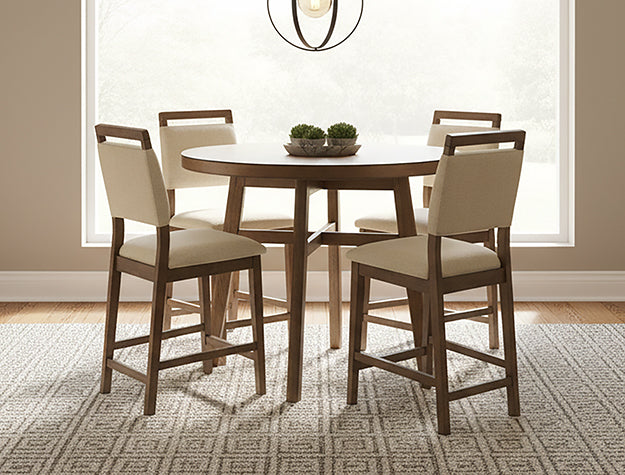 Blanche Counter Height Chair Brown