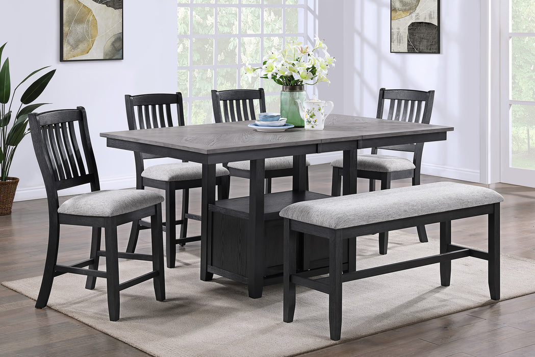 Buford Counter Height Dining 6 Piece Set