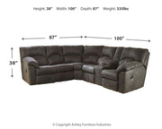 Seccional reclinable Tambo