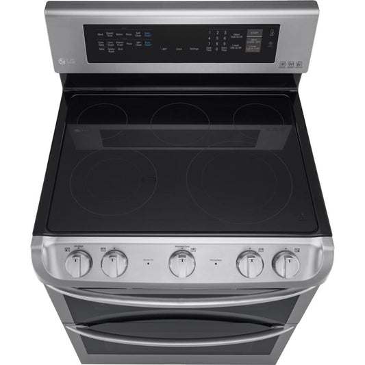 LG 30-inch Freestanding Electric Range with ProBake Convection® LDE4413ST IMAGE 2