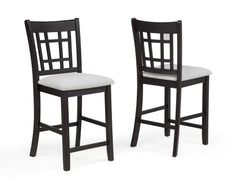 Hartwell Counter Height Chair Charcoal Black