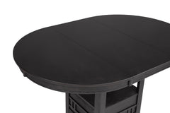 Hartwell Counter Height Table Charcoal Black
