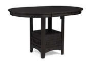 Hartwell Counter Height Table Charcoal Black
