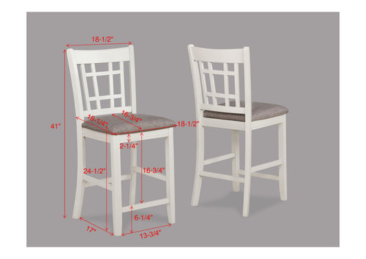 Hartwell Counter Height Chair Chalk Grey