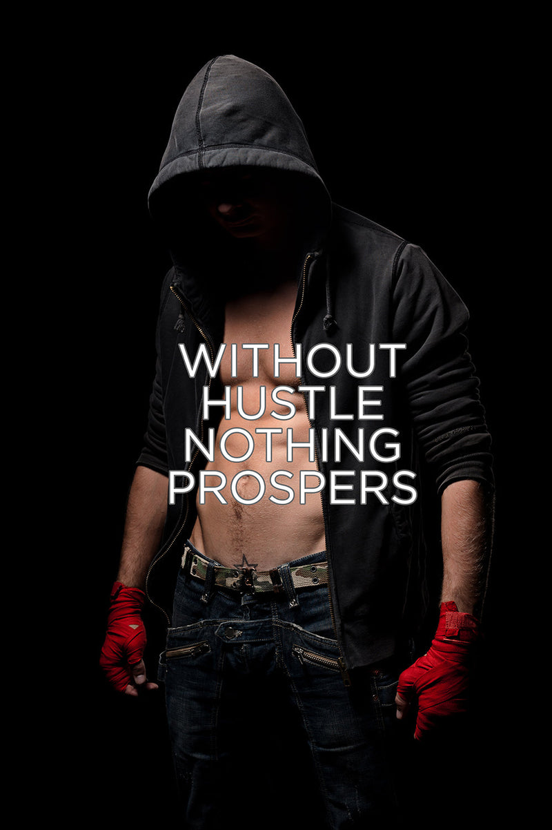 ''Hustle Proper'' Tempered Glass