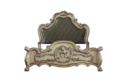 Cama tapizada Dresden con capitoné de diamantes