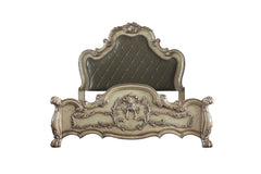 Cama tapizada Dresden con capitoné de diamantes