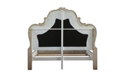 Cama tapizada Dresden con capitoné de diamantes