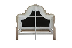 Cama tapizada Dresden con capitoné de diamantes