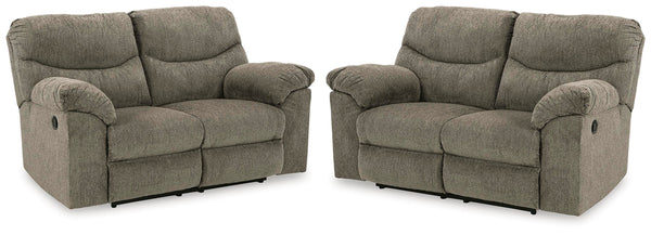 Alphons Set of 2 Reclining Loveseats