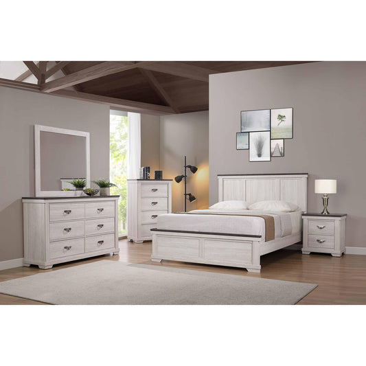  Crown Mark Leighton B8180 6 pc Queen Panel Bedroom Set IMAGE 1