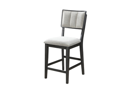 Cline Counter Height Chair-Light Grey