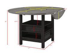 Cline Ctr Ht Table Light Grey