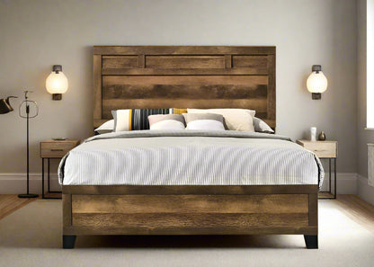 Morales Rustic Bed Charm with Built-In Functionality