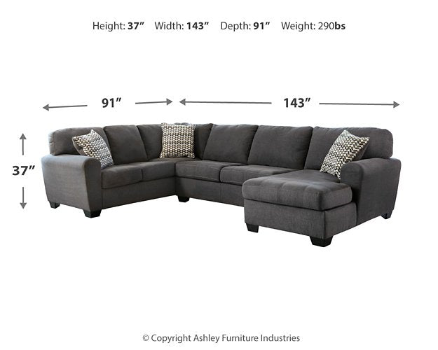 Ambee Sectional with Chaise