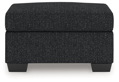 Jasmine Peaks Ottoman
