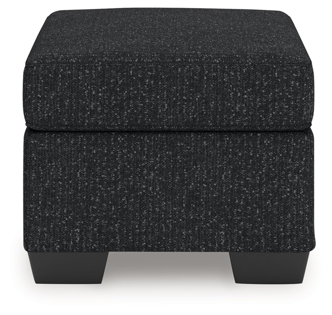 Jasmine Peaks Ottoman