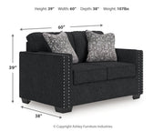 Jasmine Peaks Loveseat