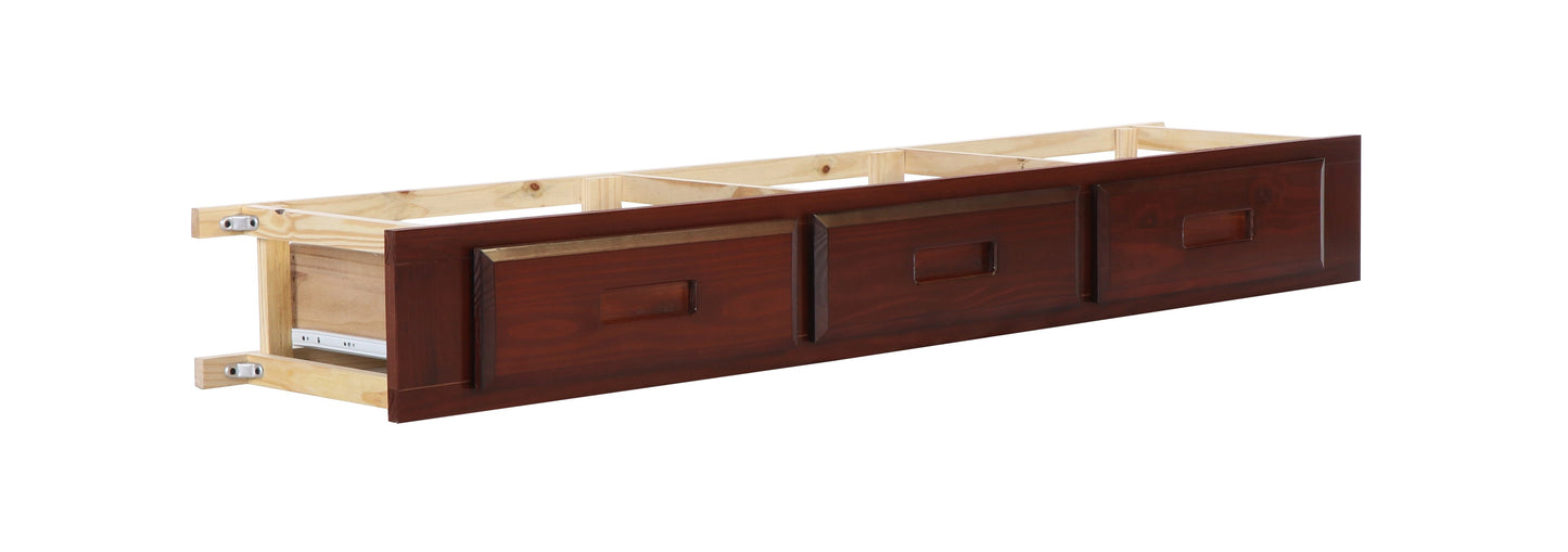 3 Underbed Drawers Pedestal