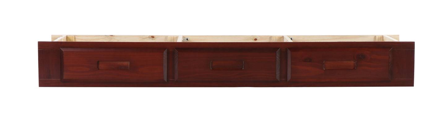 3 Underbed Drawers Pedestal