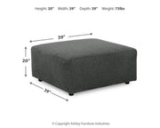 Edenfield Oversized Accent Ottoman