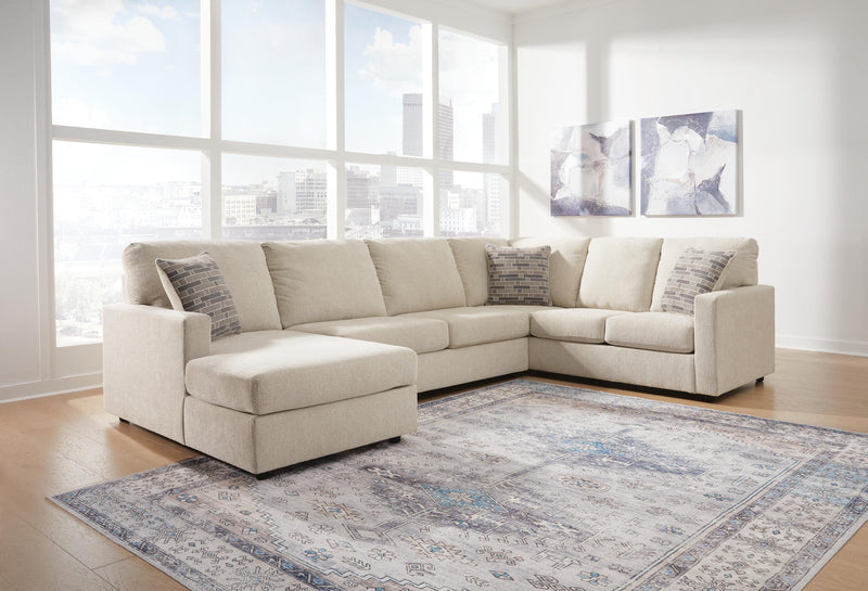 Edenfield 3-Piece Sectional with Chaise