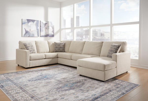 Edenfield 3-Piece Sectional with Chaise