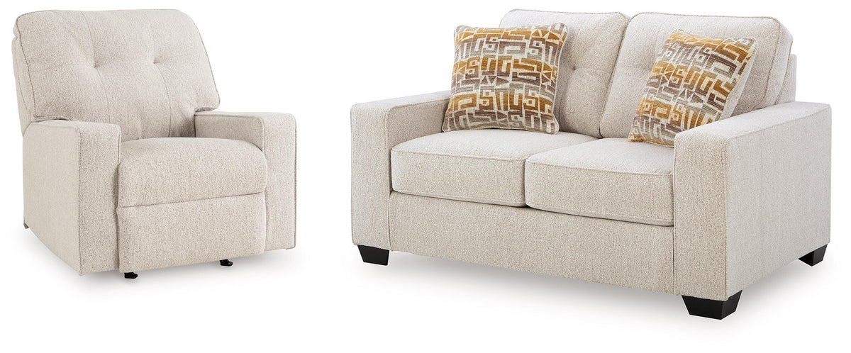 Storrow Loveseat and Recliner