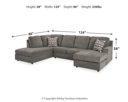 O'Phannon 2-Piece Sectional with Chaise