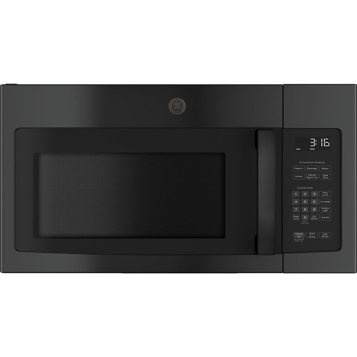 GE 30-inch, 1.6 cu. ft. Over-the-Range Microwave Oven JNM3163DJBB IMAGE 1