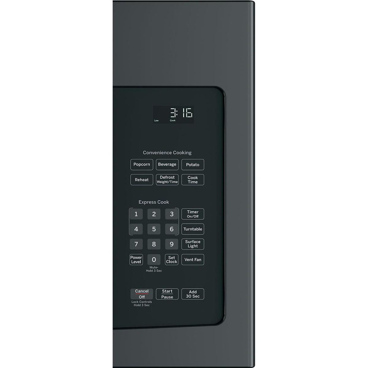 GE 30-inch, 1.6 cu. ft. Over-the-Range Microwave Oven JNM3163DJBB IMAGE 2