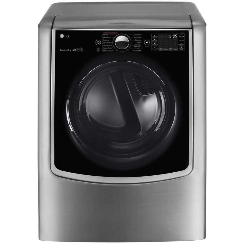 LG 9.0 cu.ft. Electric Dryer with TurboSteam™ Technology DLEX9000V